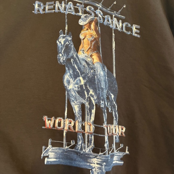 NWOT Beyoncé Renaissance World Tour Sweatshirt - Picture 3 of 7